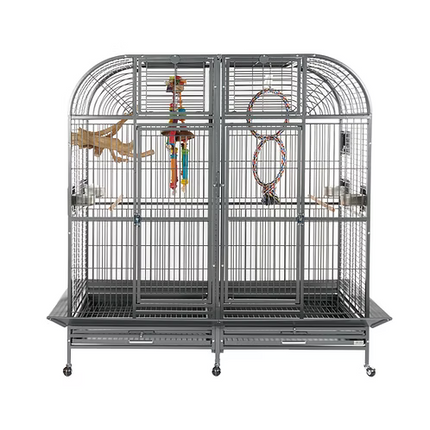 Rainforest Castello II Large Double Parrot Cage