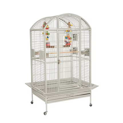 Rainforest Santos Dome Top Parrot Cage - Stone