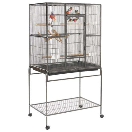Rainforest Oregon Flat Top Bird Cage with Stand