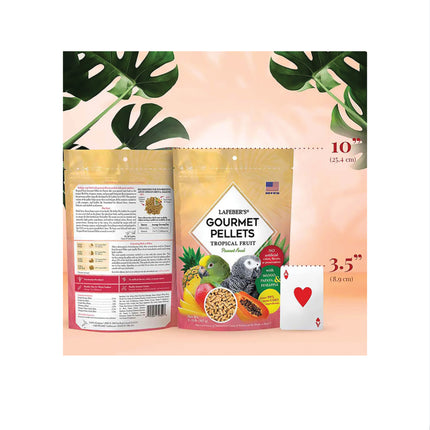 Lafeber Gourmet Pellets Tropical Fruit 567g Complete Parrot Food