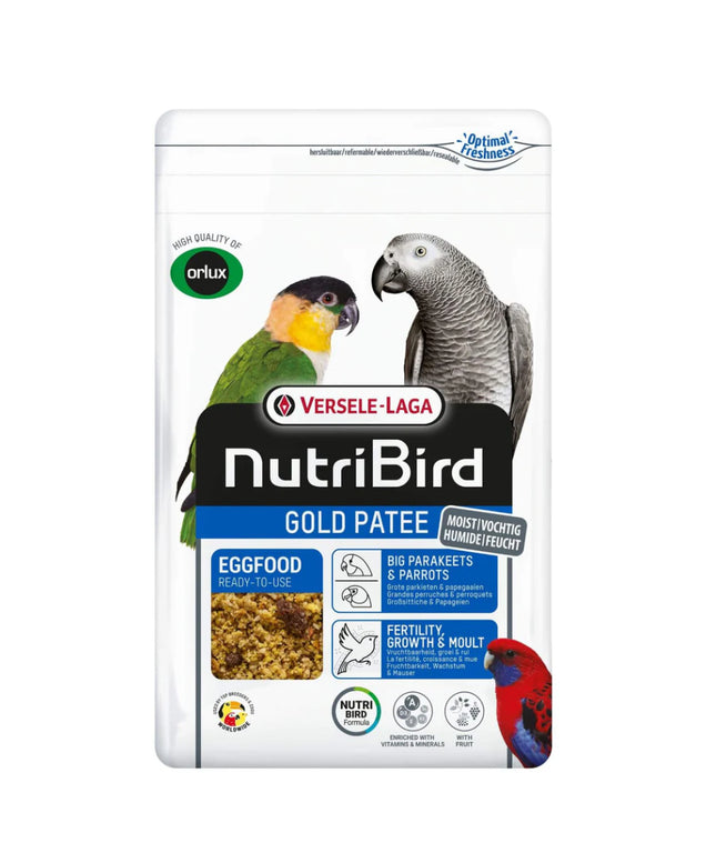 Versele-Laga NutriBird Gold Crumble Big Parakeets & Parrots 800g